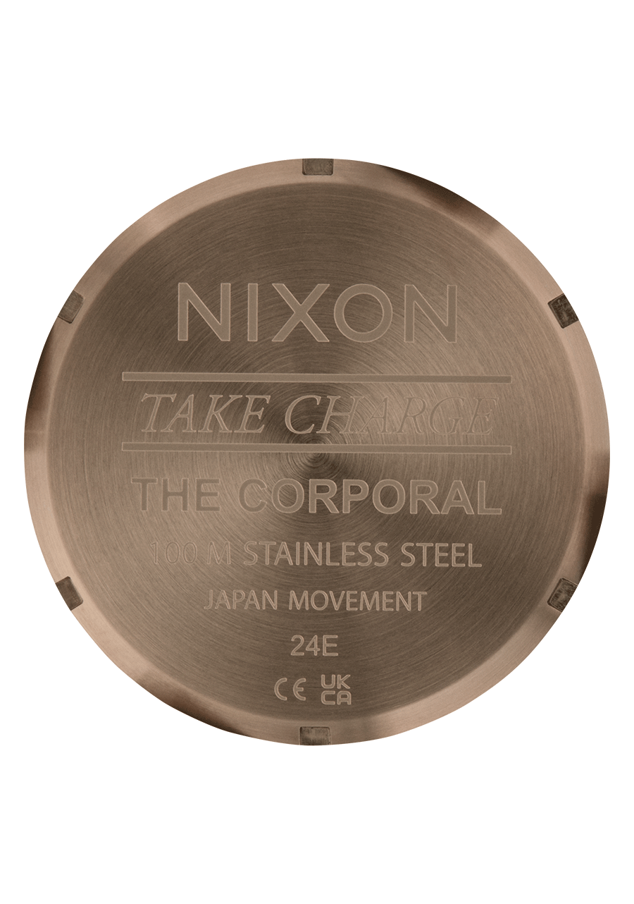 Corporal Stainless Steel - Desert Gold / Arles Blue