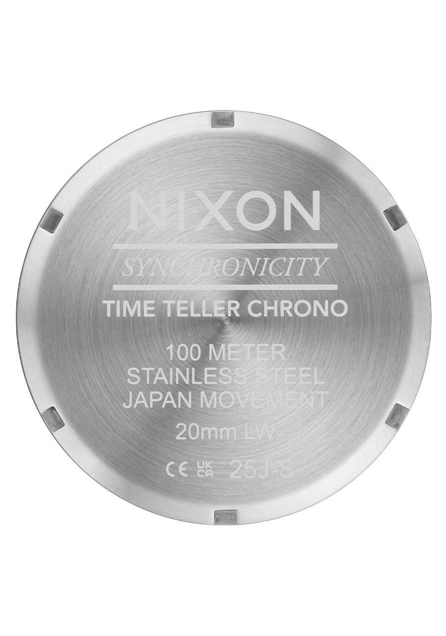 Time Teller Chrono - Silver / Purple Sunray