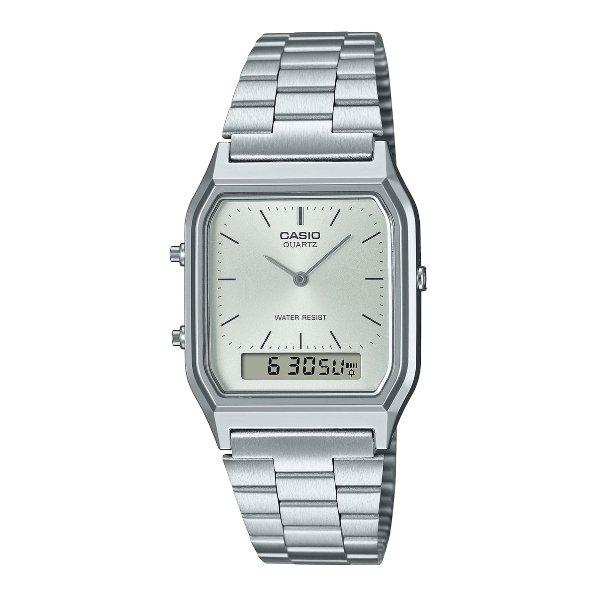 Casio AQ-230 Ana-Digi AQ-230A-7A · White