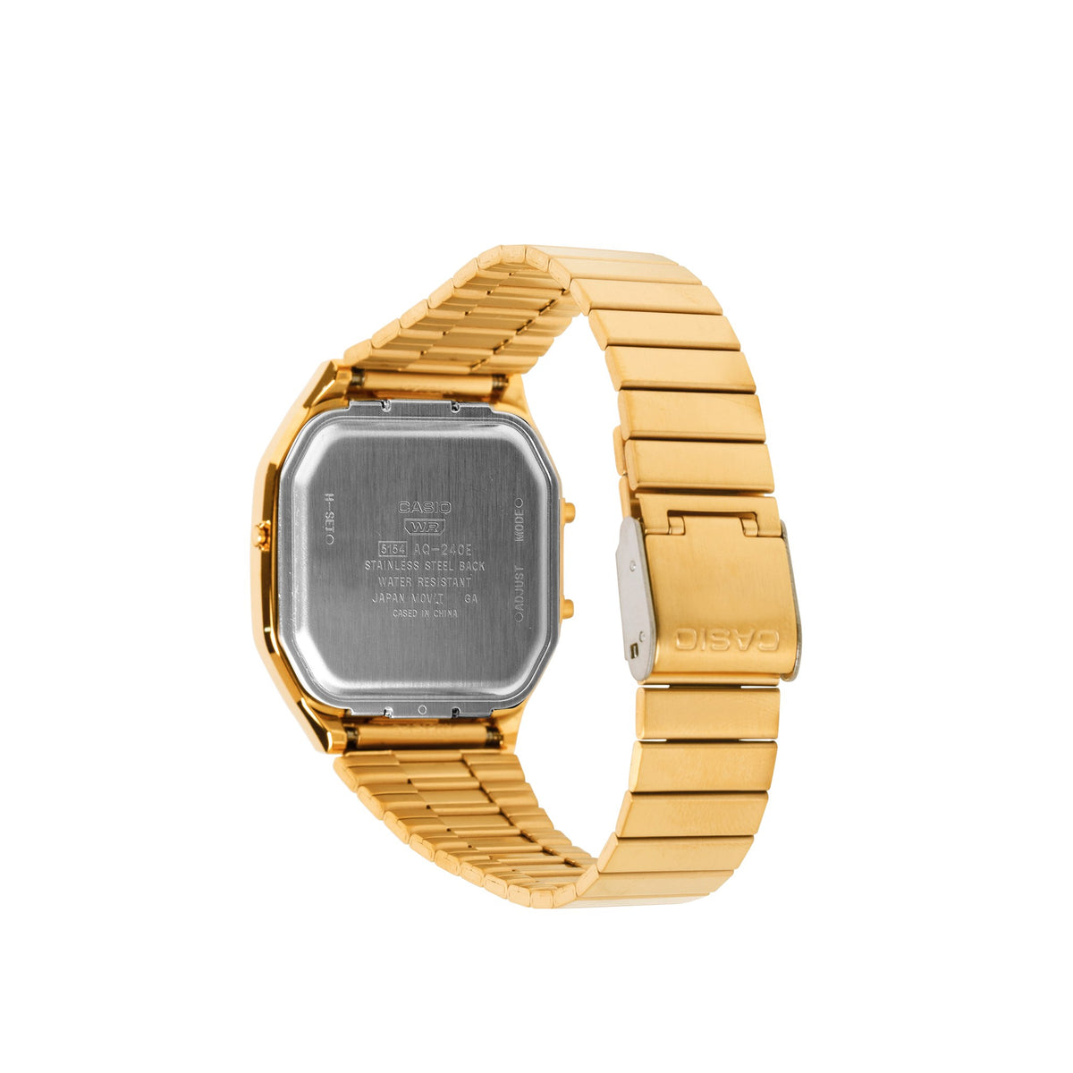 Casio AQ-240 Ana-Digi AQ-240EG-9A · Gold - back