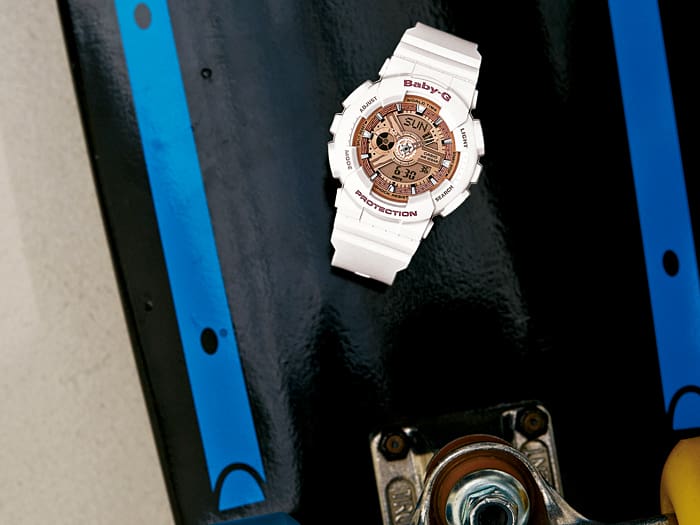 Baby-G BA-110 BA-110-7A1 · White - view 2