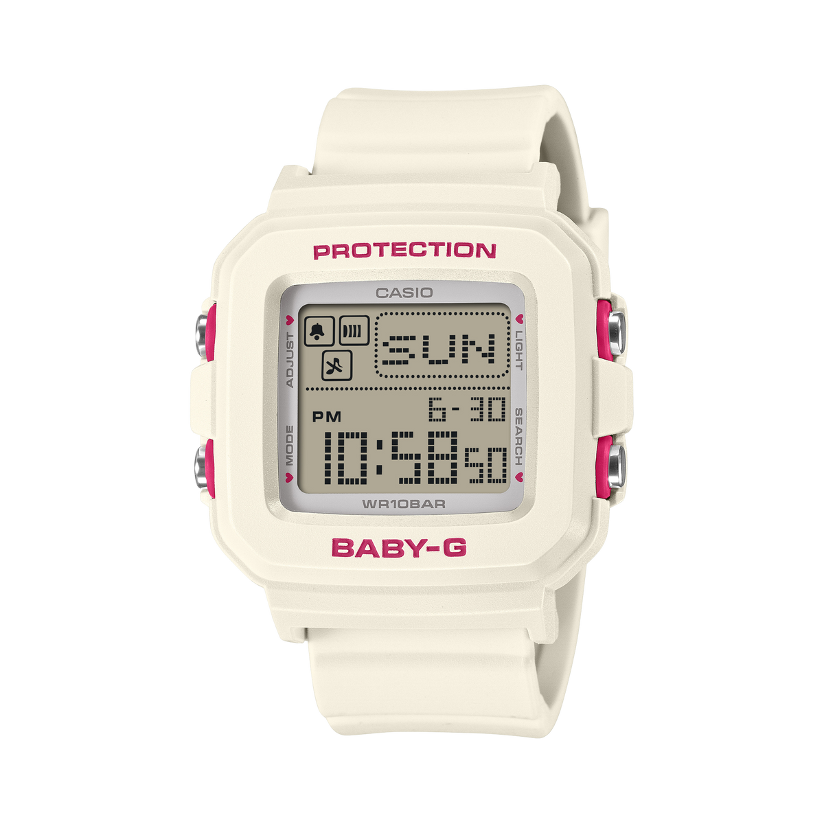 Baby-G BGD-10 BGD-10KH-7 · White