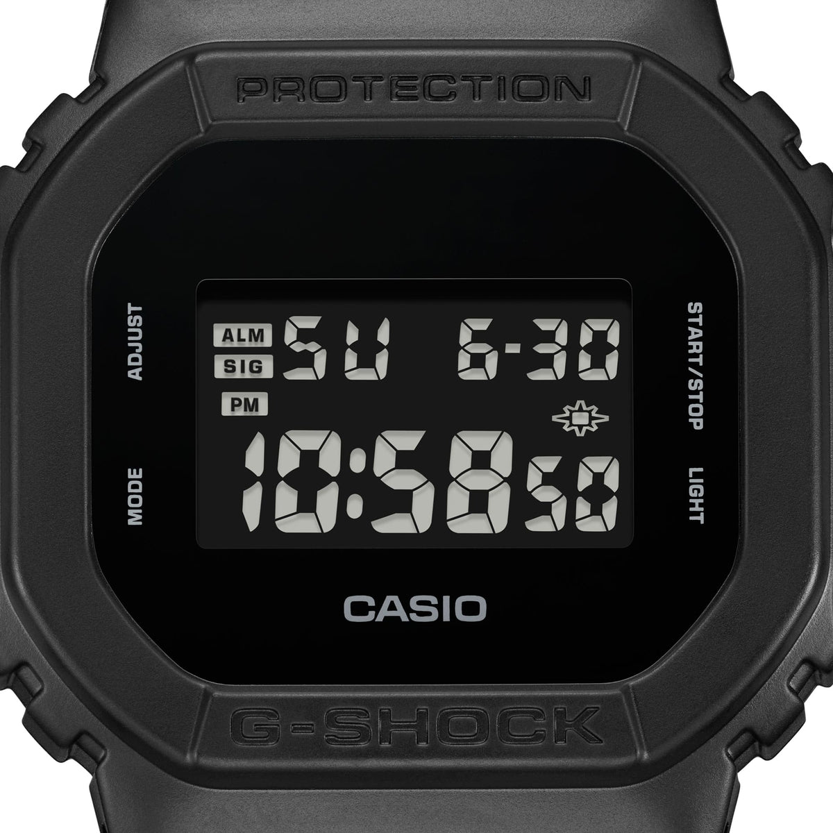 G-SHOCK The Square 5600 DW-5600UBB-1 · Black