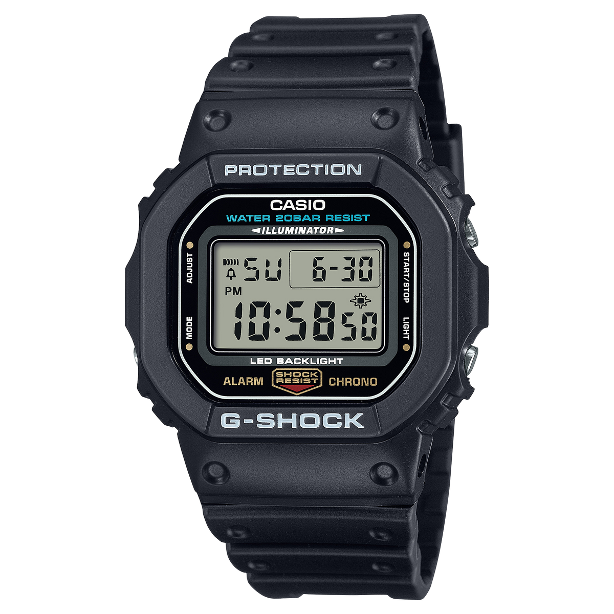 G-SHOCK The Square 5600 DW-5600UE-1 · Black