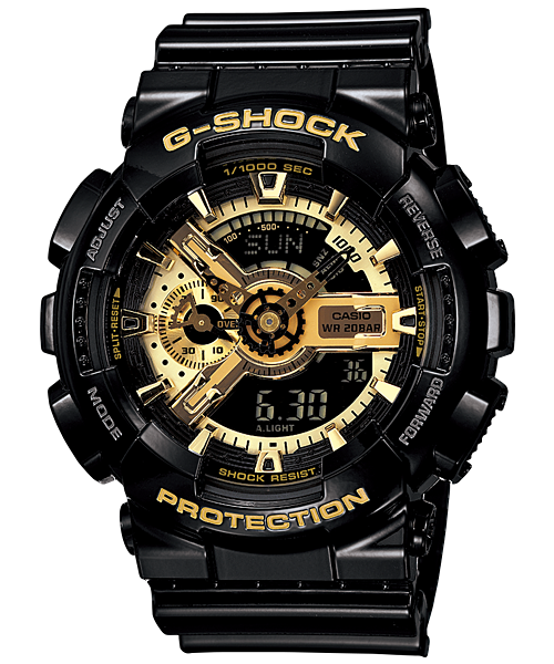 G-SHOCK GA-110 GA-110GB-1A · Black & Gold