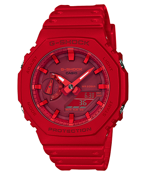 G-SHOCK GA-2100 Octagon GA-2100-4A · Red
