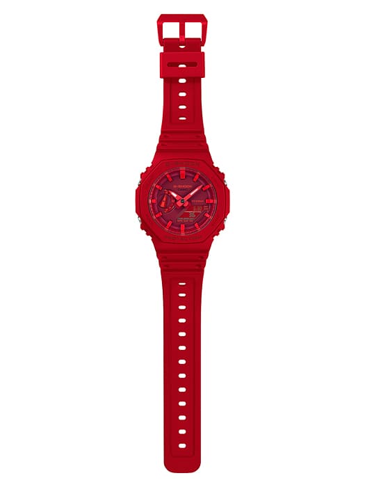 G-SHOCK GA-2100 Octagon GA-2100-4A · Red - view 2