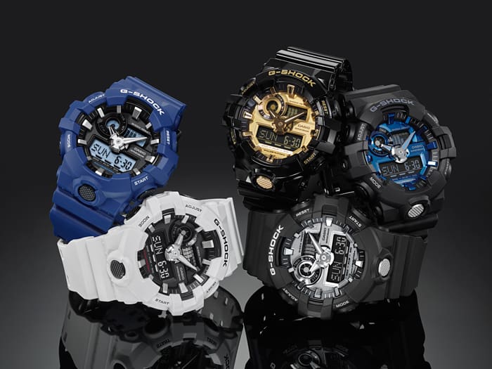 G-SHOCK GA-700 GA-700-7A · White - view 2