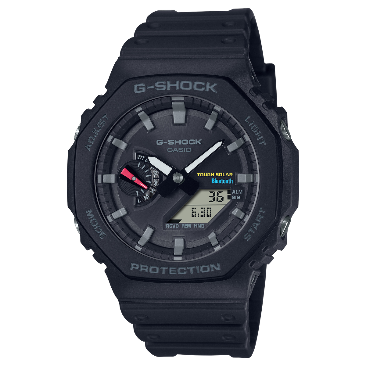 G-SHOCK Solar GA-B2100 Octagon GA-B2100-1A · Black