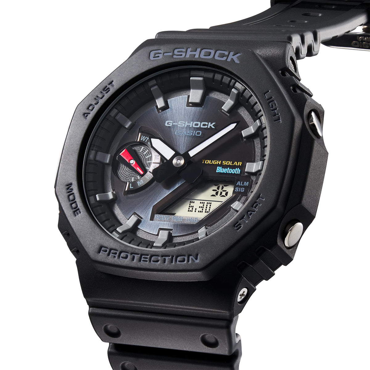 G-SHOCK Solar GA-B2100 Octagon GA-B2100-1A · Black