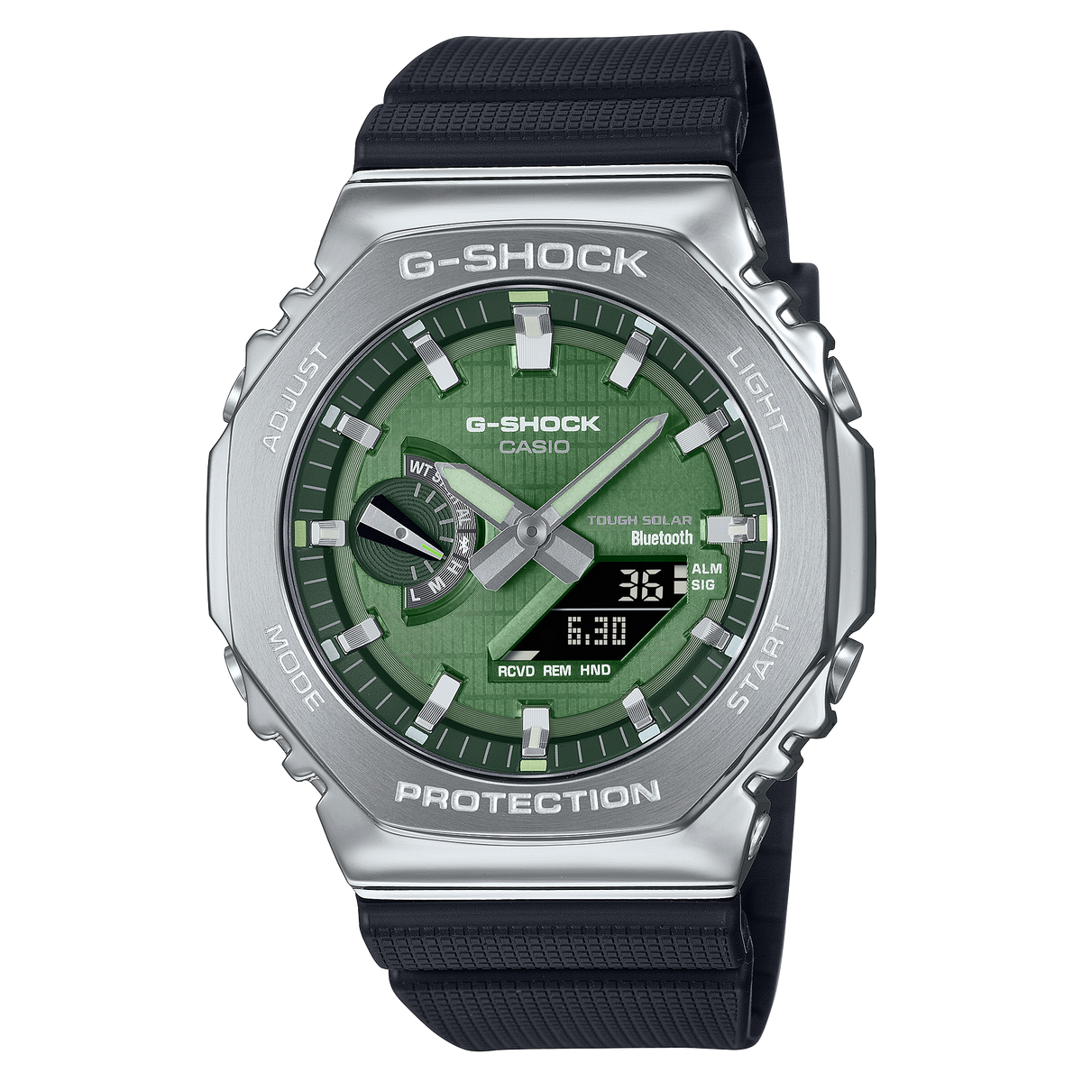 G-SHOCK G-STEEL GBM-2100 Octagon GBM-2100A-1A3 · Green
