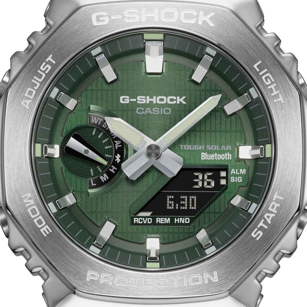 G-SHOCK G-STEEL GBM-2100 Octagon GBM-2100A-1A3 · Green