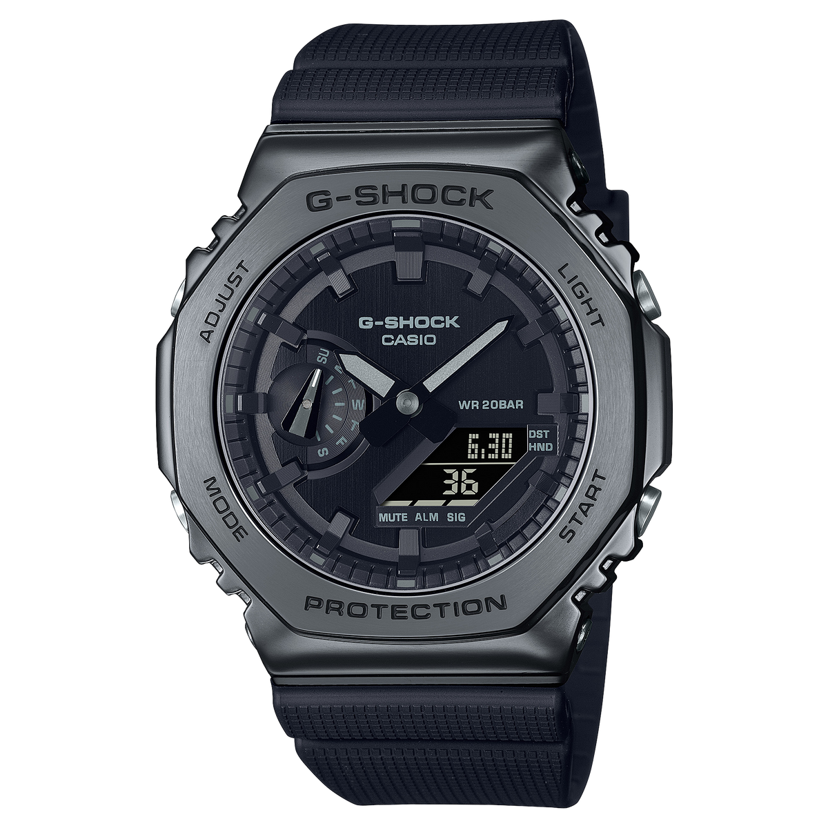 G-SHOCK Metal GM-2100 Octagon GM-2100BB-1A · Black