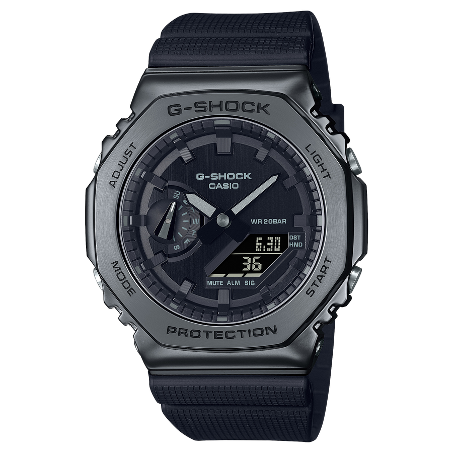 G-SHOCK Metal GM-2100 Octagon GM-2100BB-1A · Black