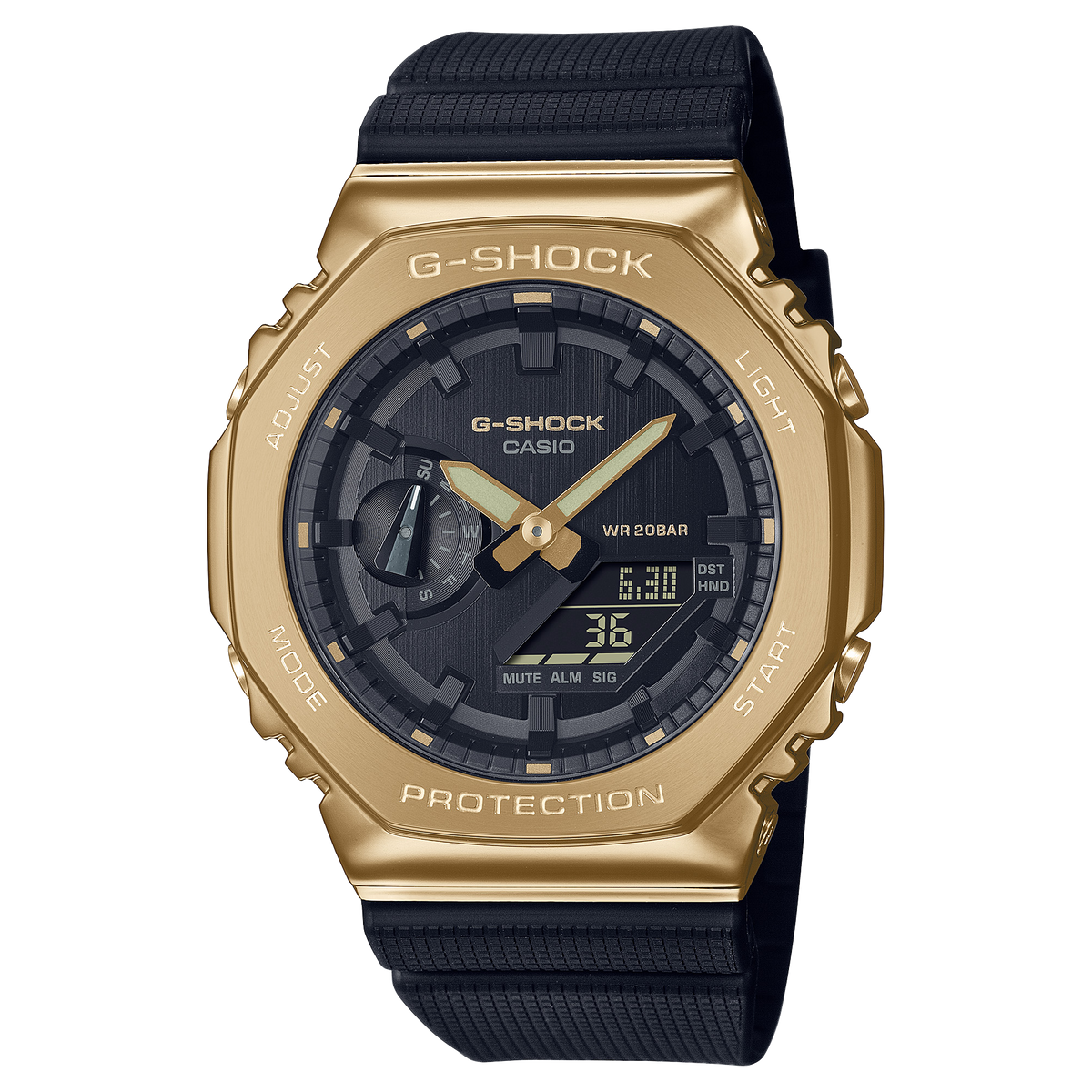 G-SHOCK Metal GM-2100 Octagon GM-2100G-1A9 · Gold