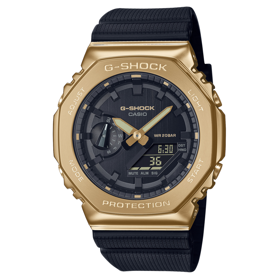G-SHOCK Metal GM-2100 Octagon GM-2100G-1A9 · Gold