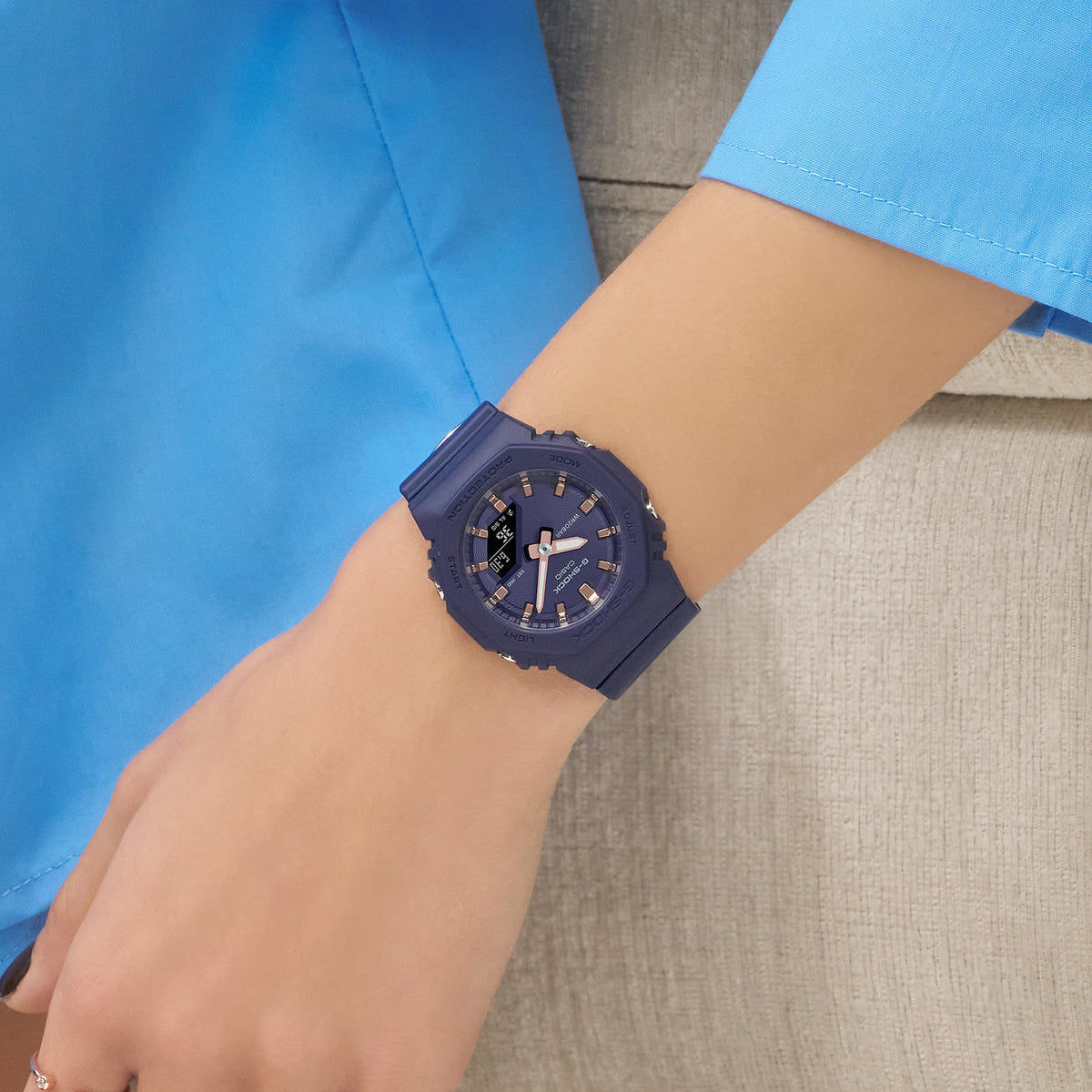 G-SHOCK Mini GMA-P2100 Octagon GMA-P2100M-2A · Blue