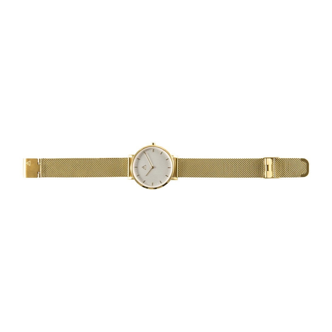 The Debut 36 · White / Gold / Gold Mesh