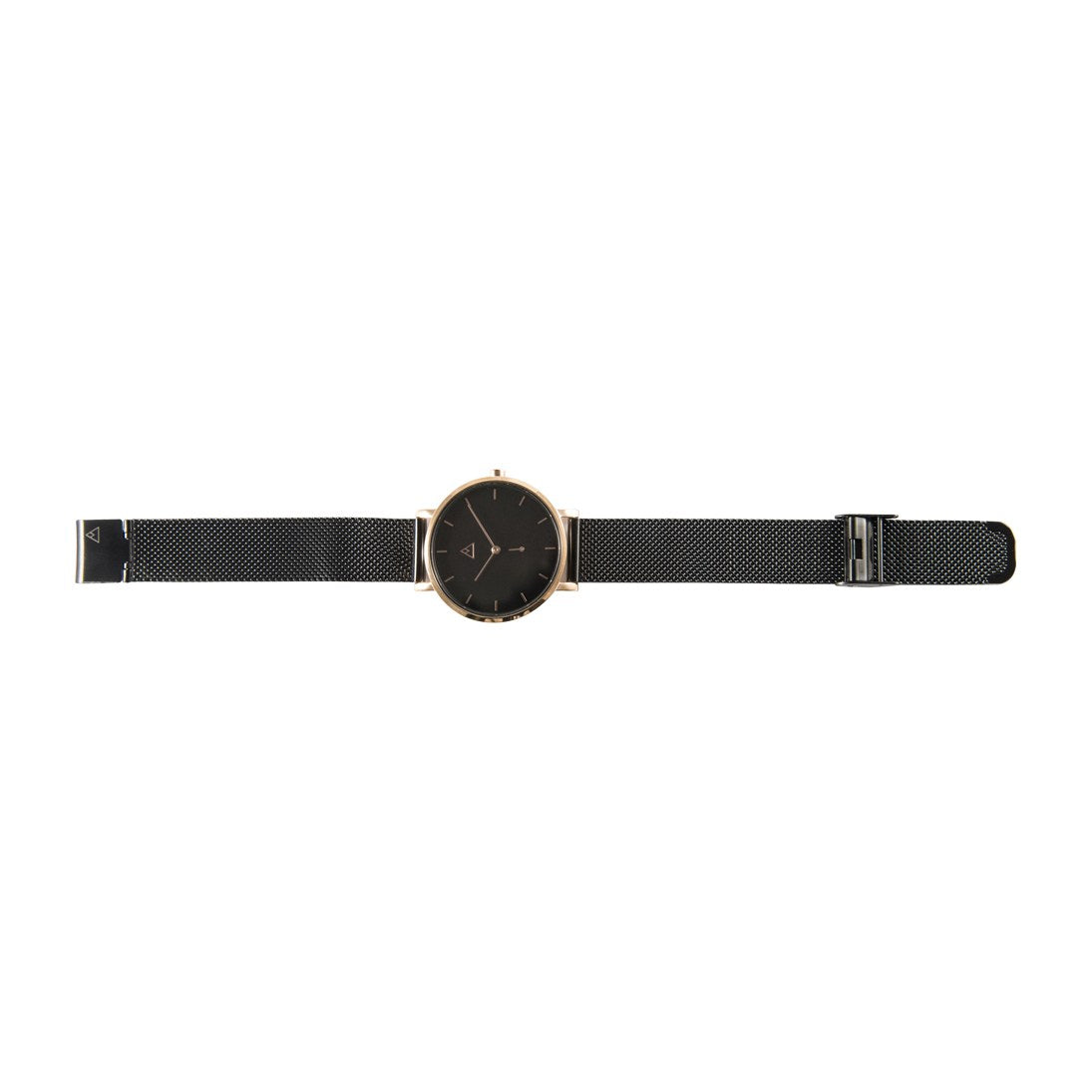 The Peak 36 · Black / Rose Gold / Black Mesh