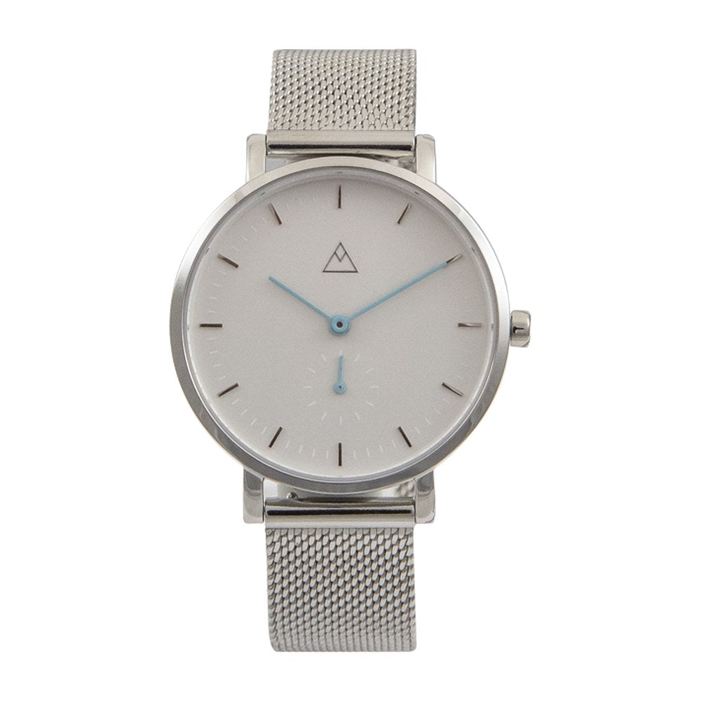 The Peak 36 · White / Silver / Silver Mesh