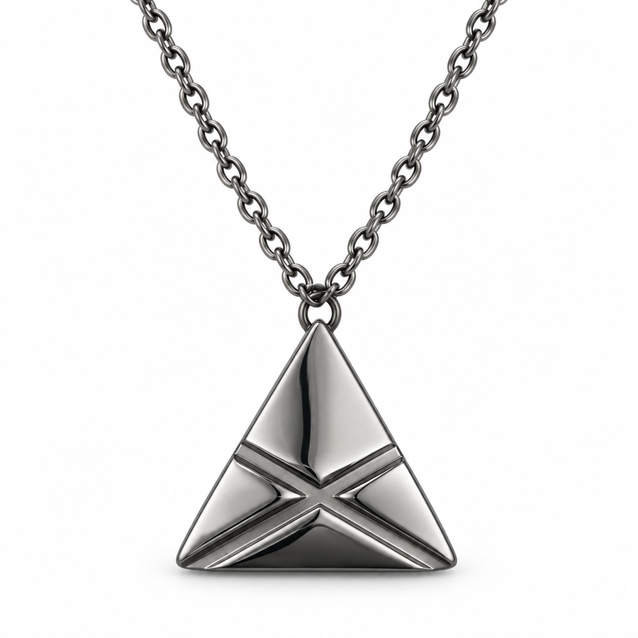 MEDIUM Necklace — Gunmetal