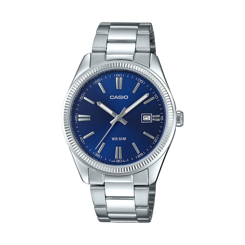 Casio Steel Analog MTP-1302 MTP-1302D-2AV · Blue