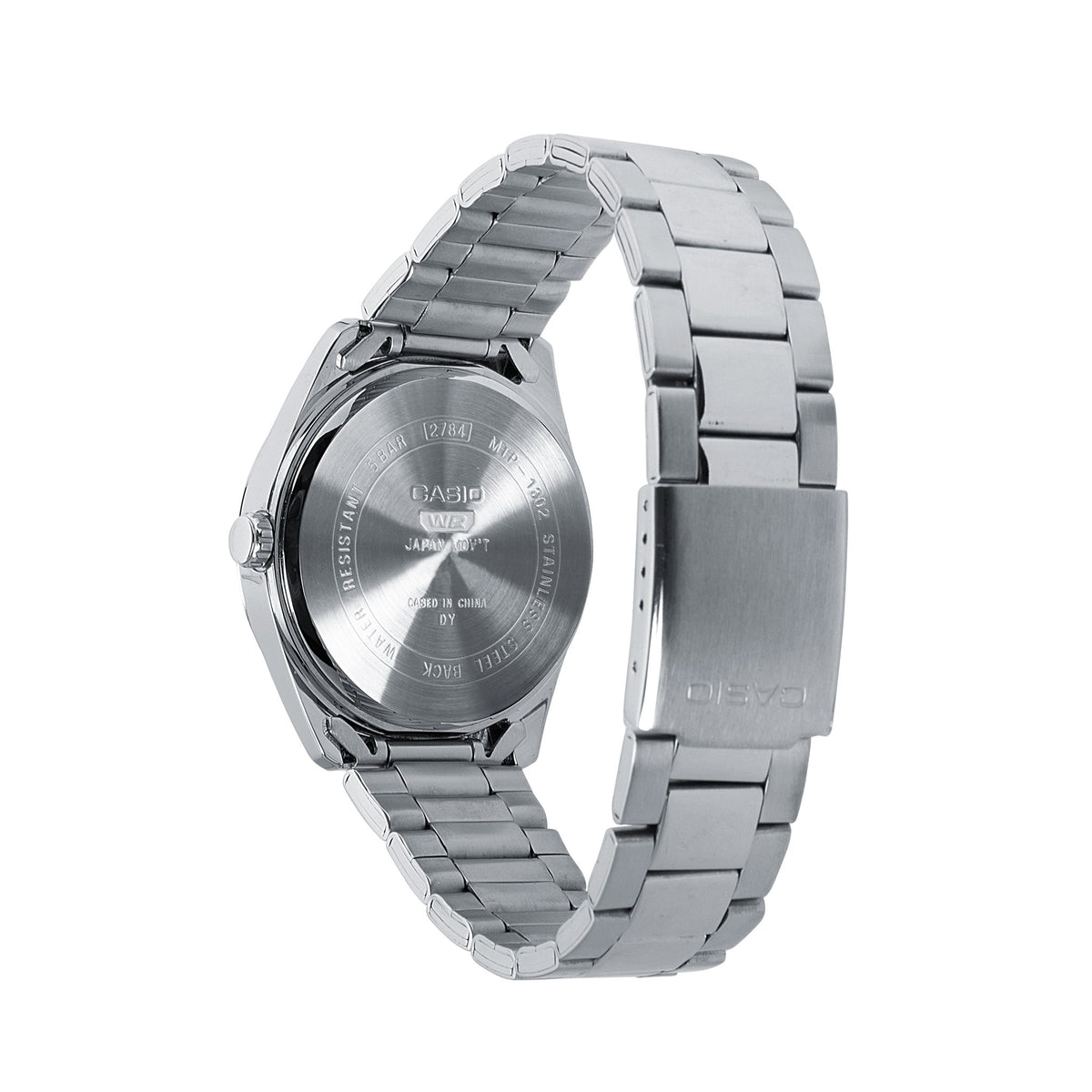 Casio Steel Analog MTP-1302 MTP-1302D-2AV · Blue - back