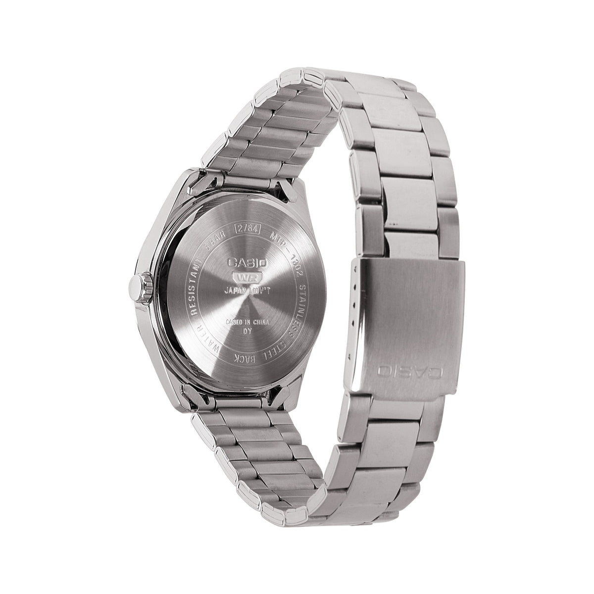 Casio Steel Analog MTP-1302 MTP-1302D-3AV · Green - back