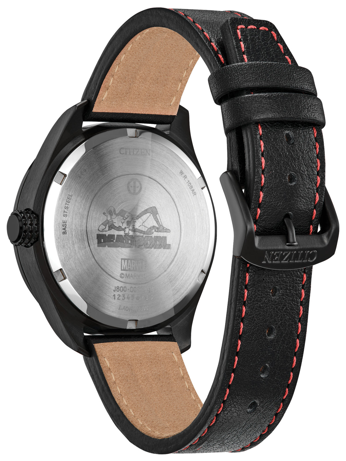 Citizen × Marvel · Here Comes Deadpool AW0145-02W