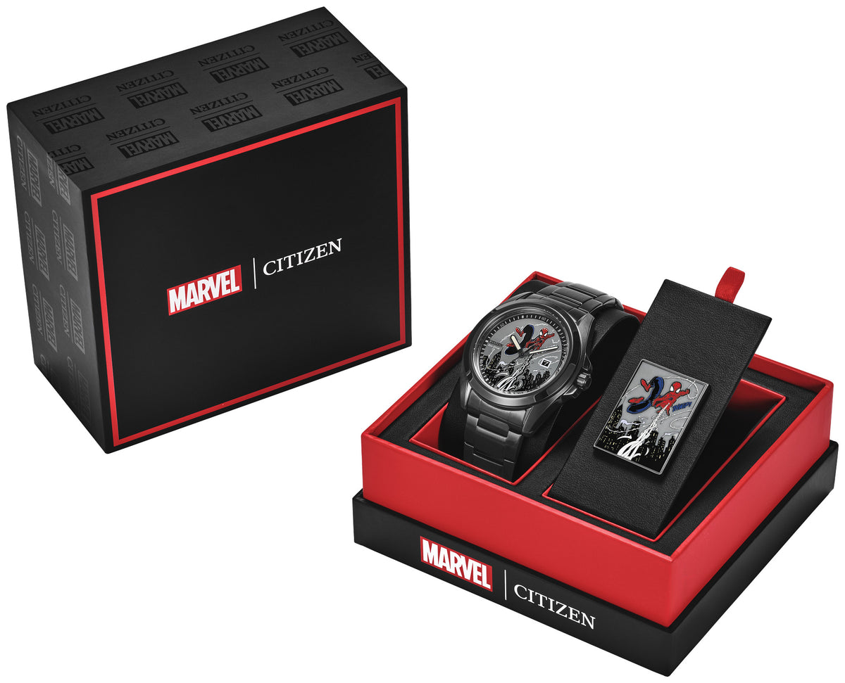 Citizen × Marvel · Spider-Man Swings AW1437-61W