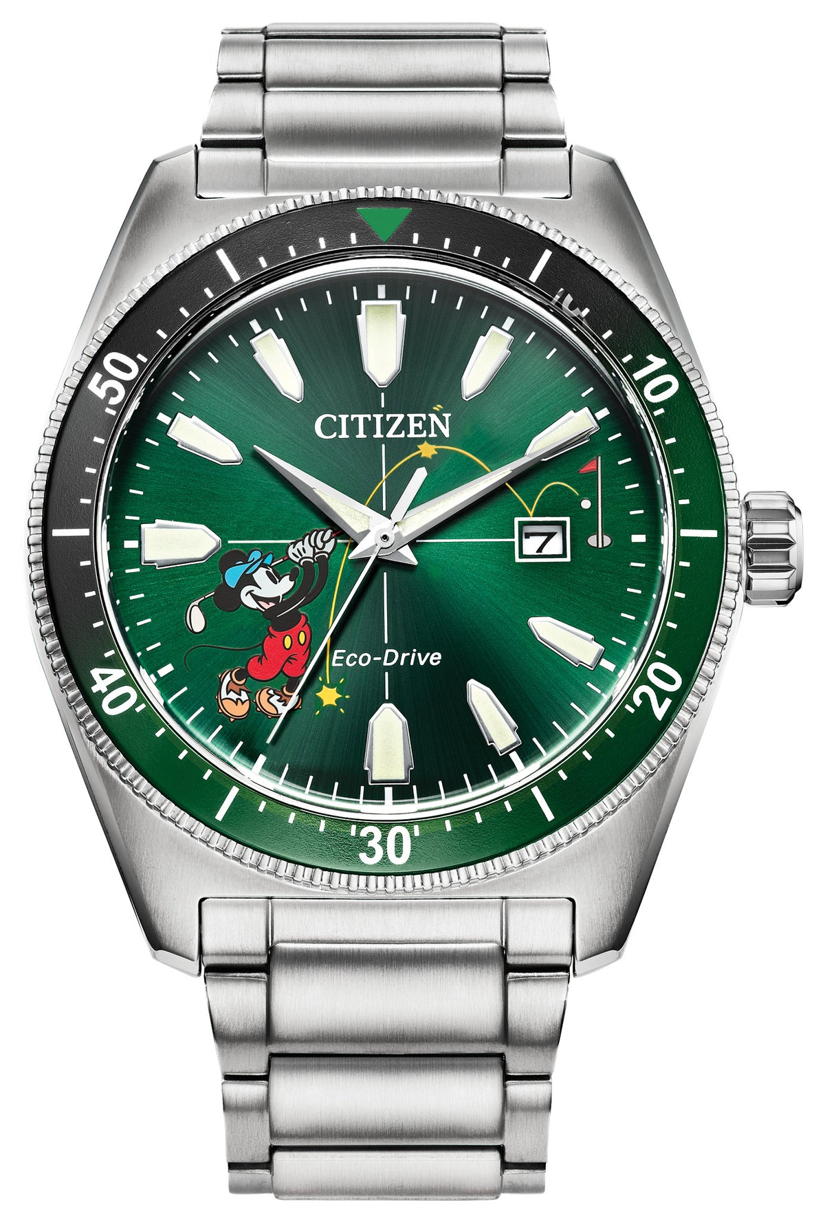 Citizen × Disney · Tee Time Mickey AW1595-78W