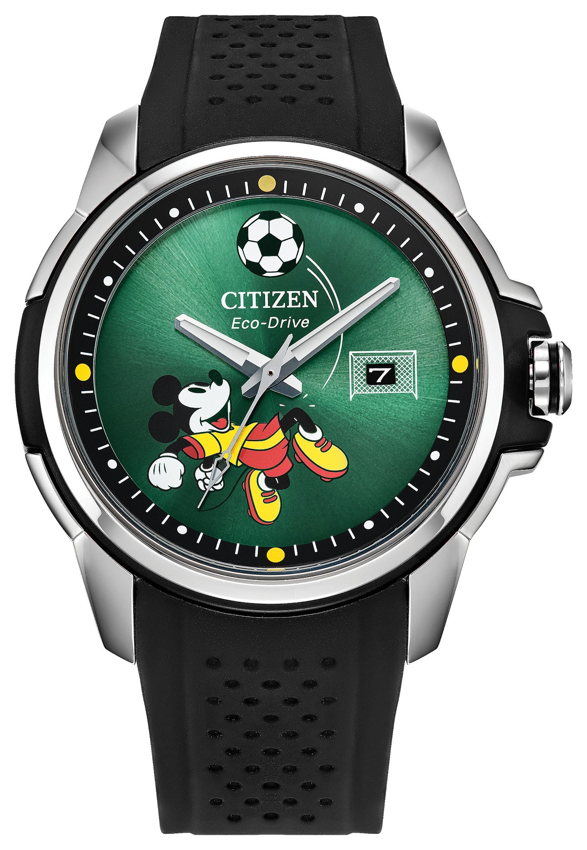 Citizen × Disney · Mickey Mouse Goalie AW1656-08W