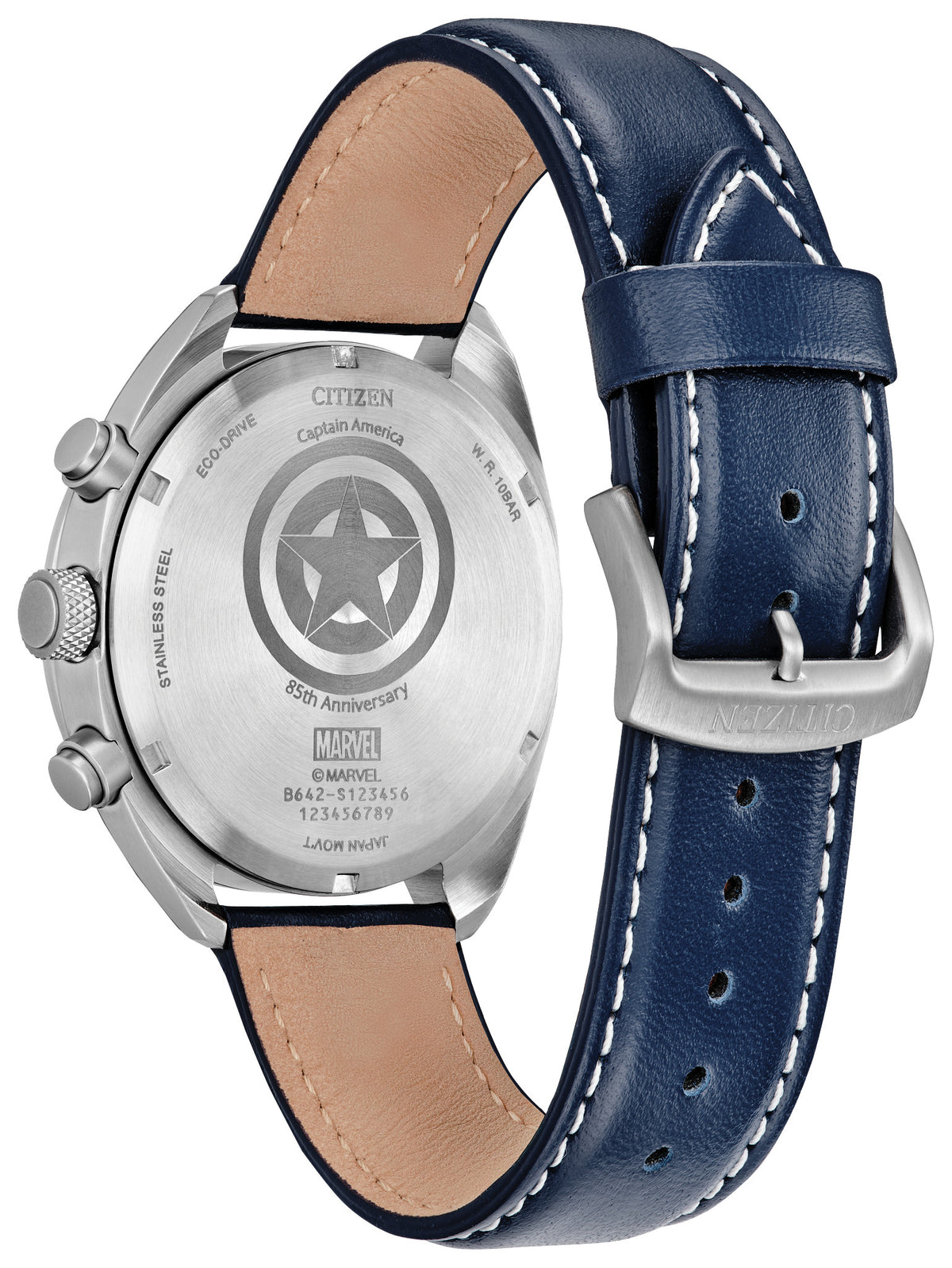 Citizen × Marvel · Captain America 85th Anniversary CA7046-46W