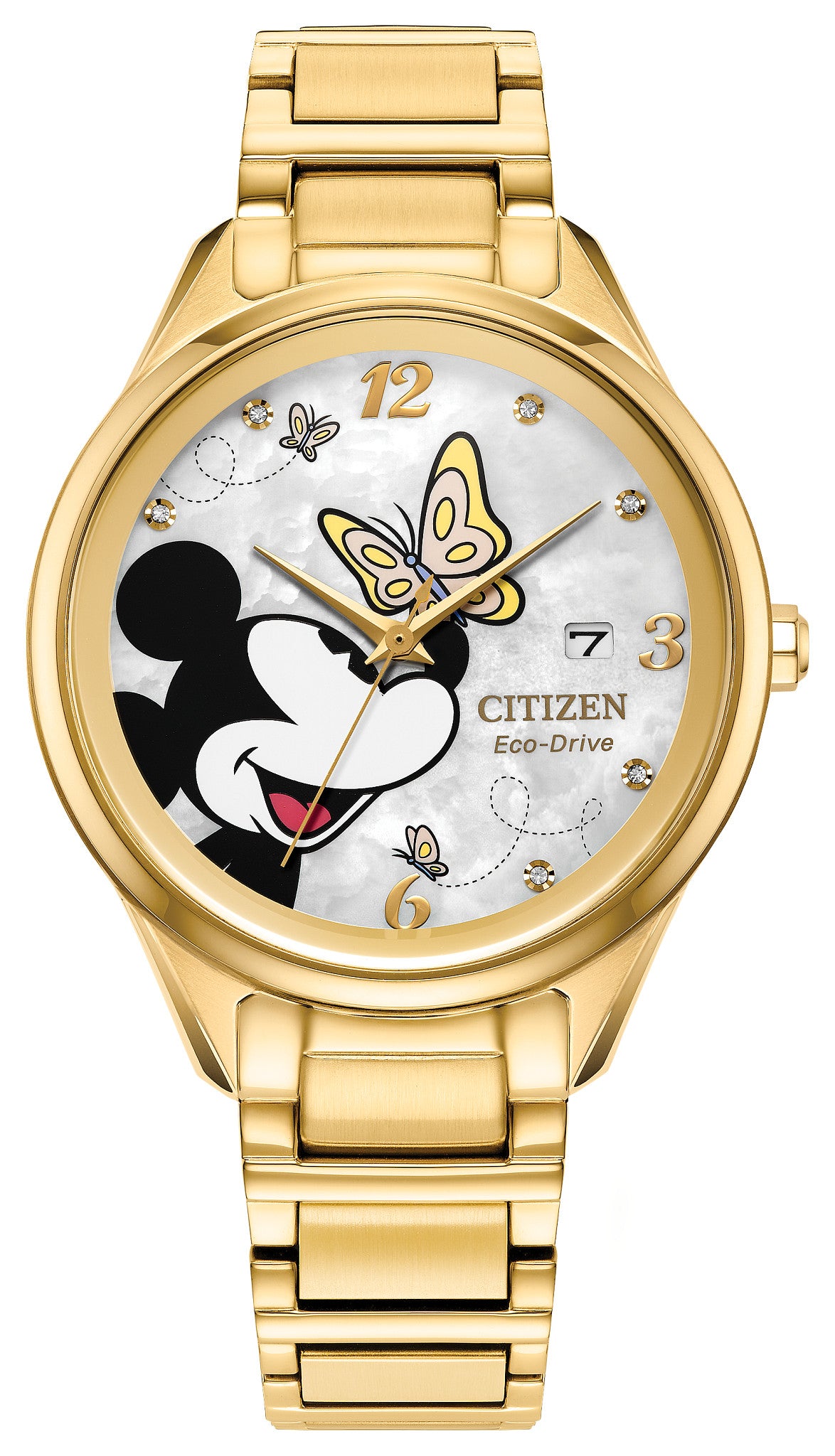 Citizen × Disney · Mickey Flutterby FE6192-51D