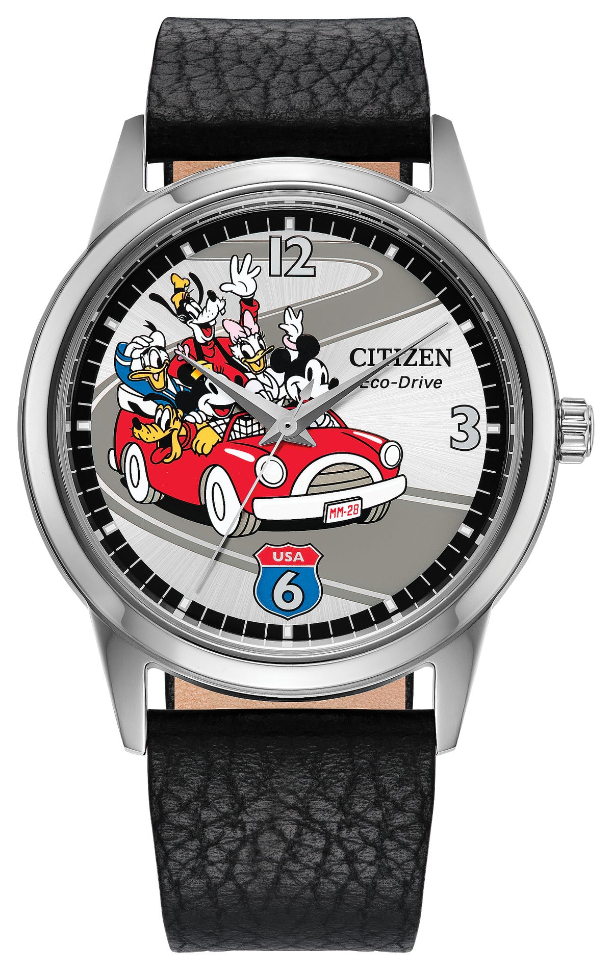 Citizen × Disney · Sensational Six Road Trip FE7110-09W