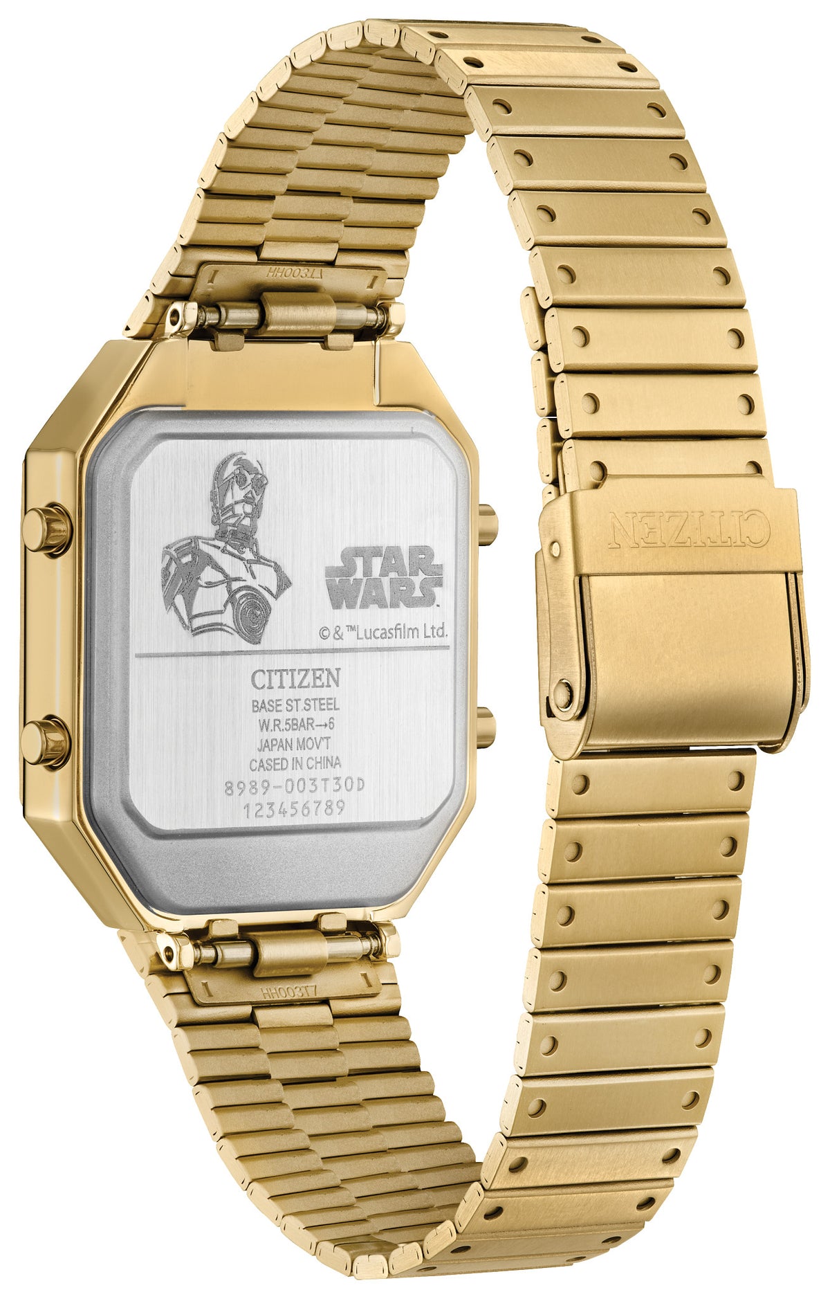 Citizen × Star Wars · C-3PO, gold-tone JG2123-59E
