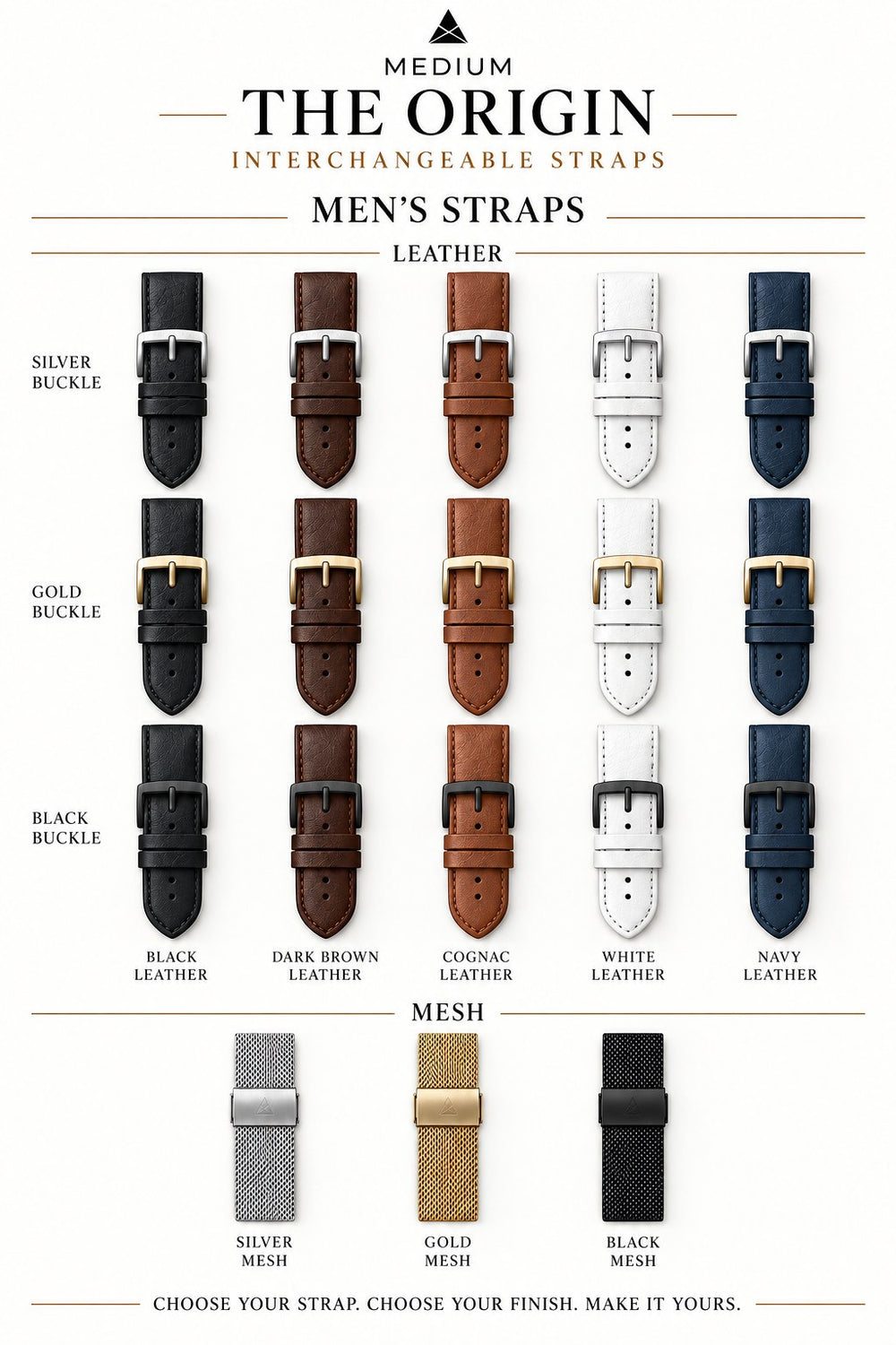 Men’s straps