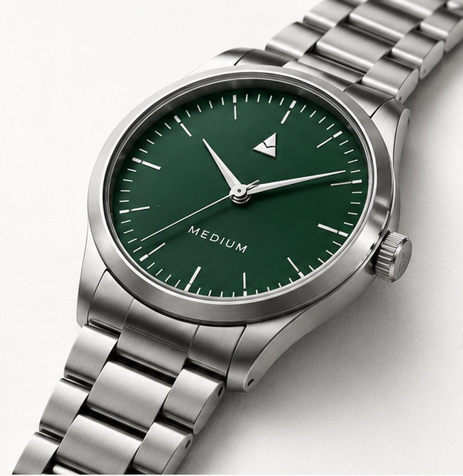 The Comeback First Edition with green dial