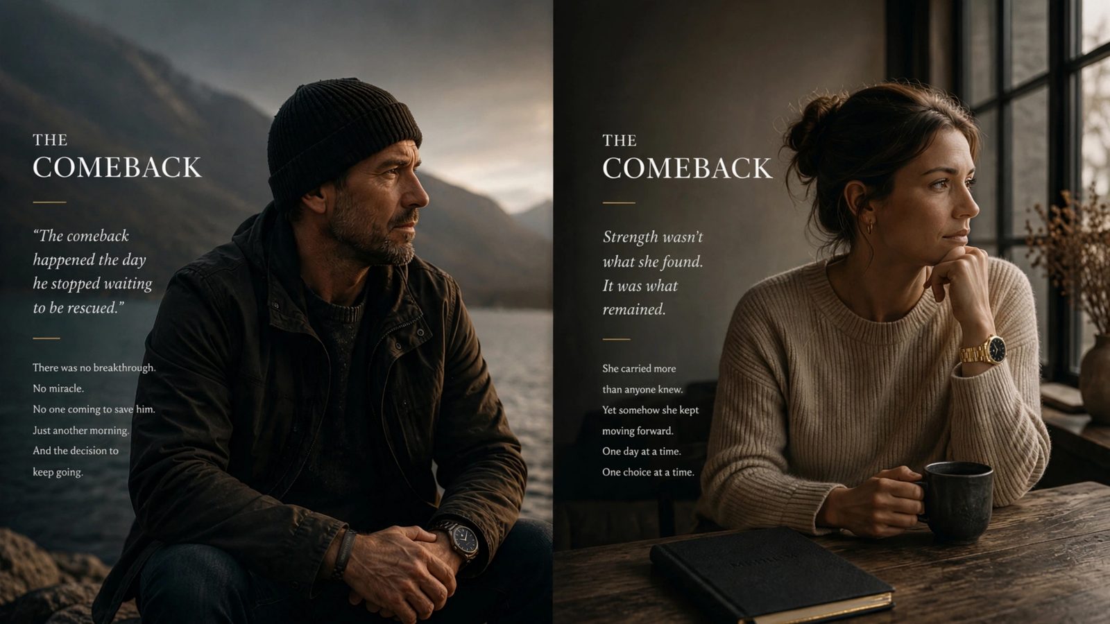 MEDIUM Lookbook — The Comeback portraits
