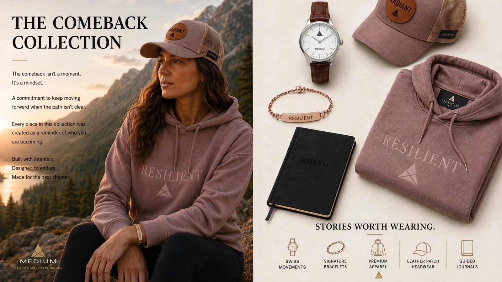 MEDIUM Lookbook — The Comeback Collection, women's
